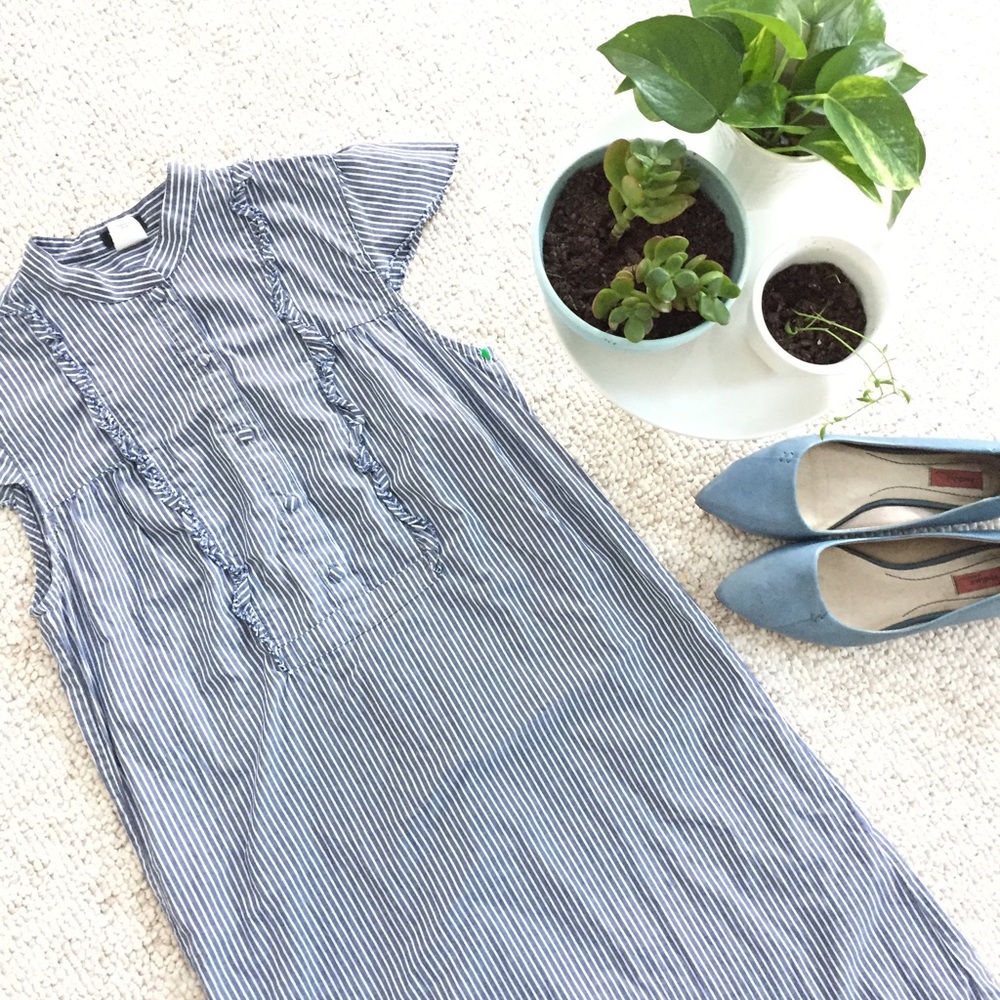 J. Crew Striped Dress